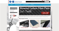 Desktop Screenshot of carbonfibertubes.net